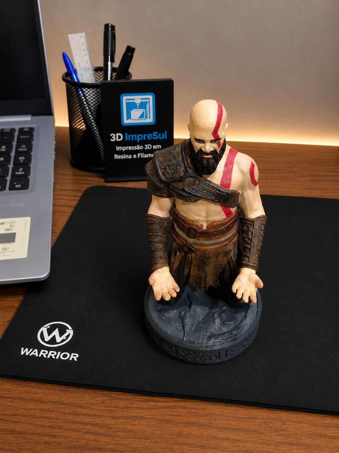 Suporte Controle Kratos Guerreiro – Impressão 3D