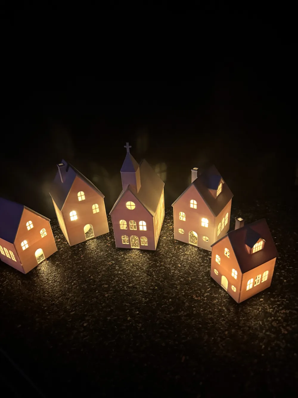 Vila de Velas de LED