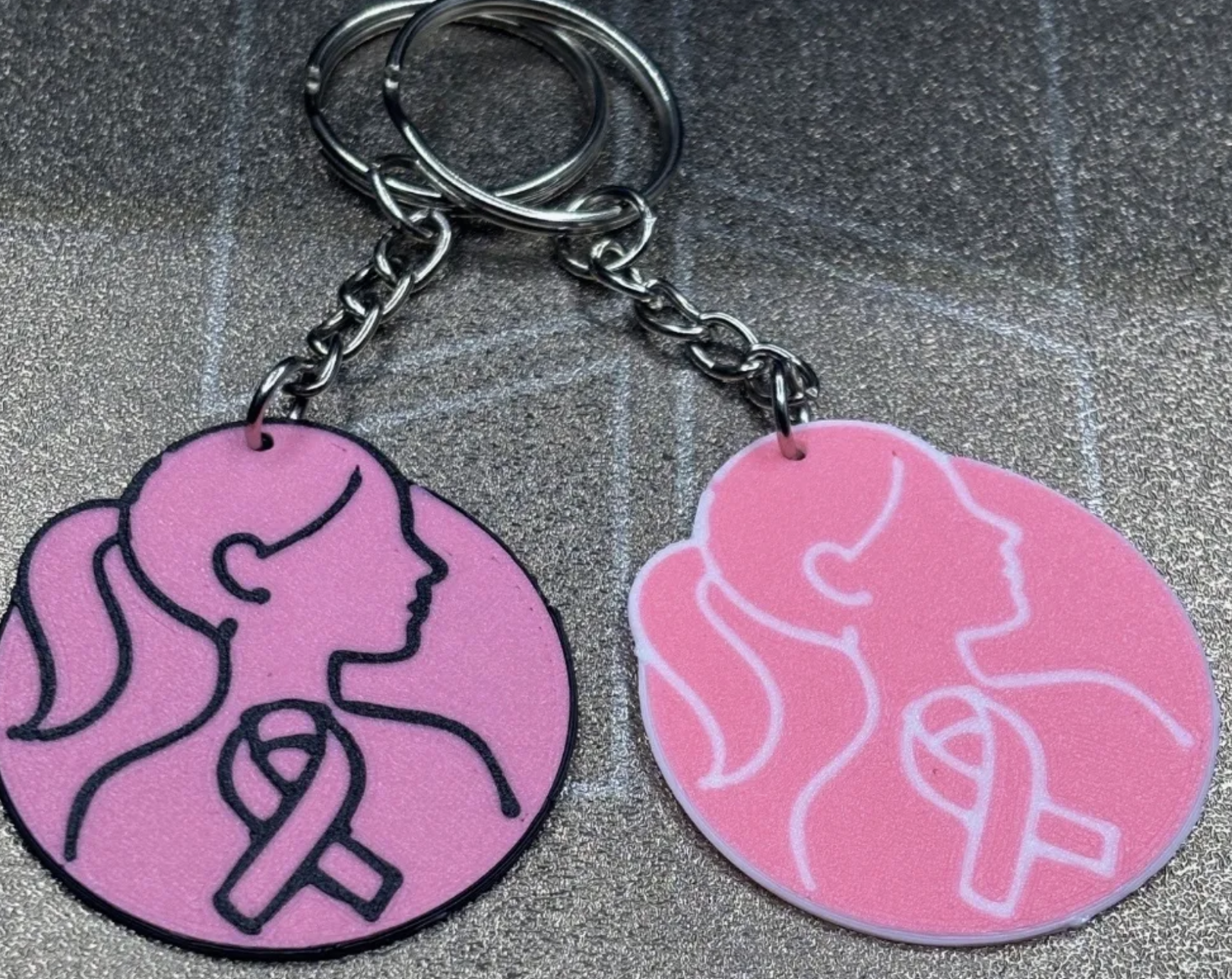 Chaveiro Outubro Rosa