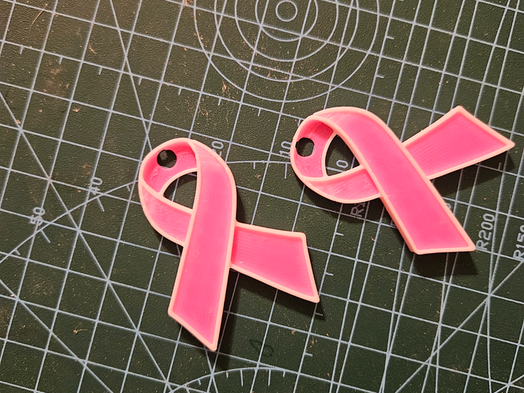 Chaveiro Laço Rosa